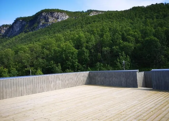 Modern House With Roof Terrace And Sea-view Villa Tennevik